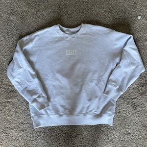 Light grey kith crewneck